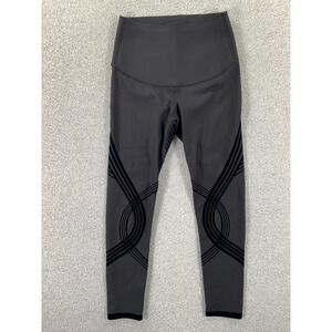 Fanka Leggings Womens S Black Body Sculpt Compression Butt Lift Crop Athletic